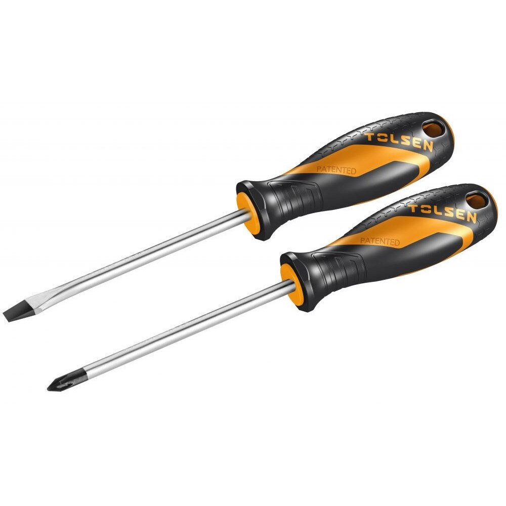Set de 2 surubelnite PH2x100 + 6.5x100 mm Cr-V GRIPro